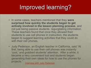 Recording audio with iPadioHear from Kipp:  http://www.blogtalkradio.com/elikeren/2009/10/22/Middle-School-Principal-Kipp-Rogers-has-Teachers-Using-Cell-Phones-and-Tweeting