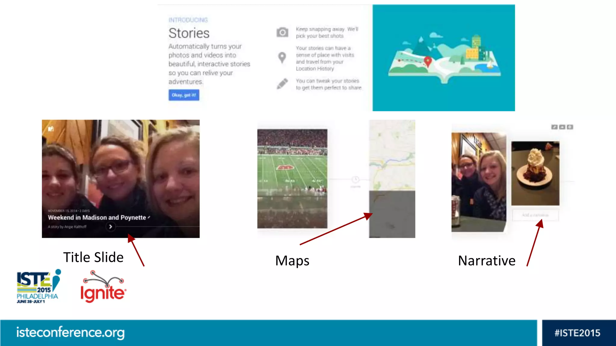 Title Slide Maps Narrative
 