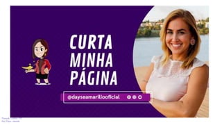 Prevenção e controle -DT
Prof. Dayse Amarilio
 