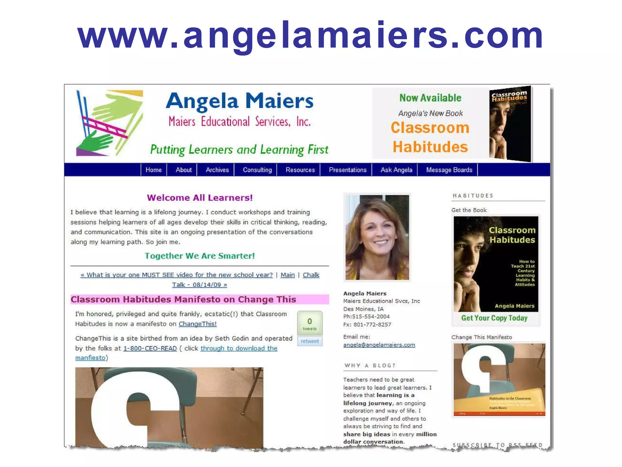 www.angelamaiers.com 