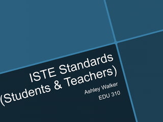 Iste standards