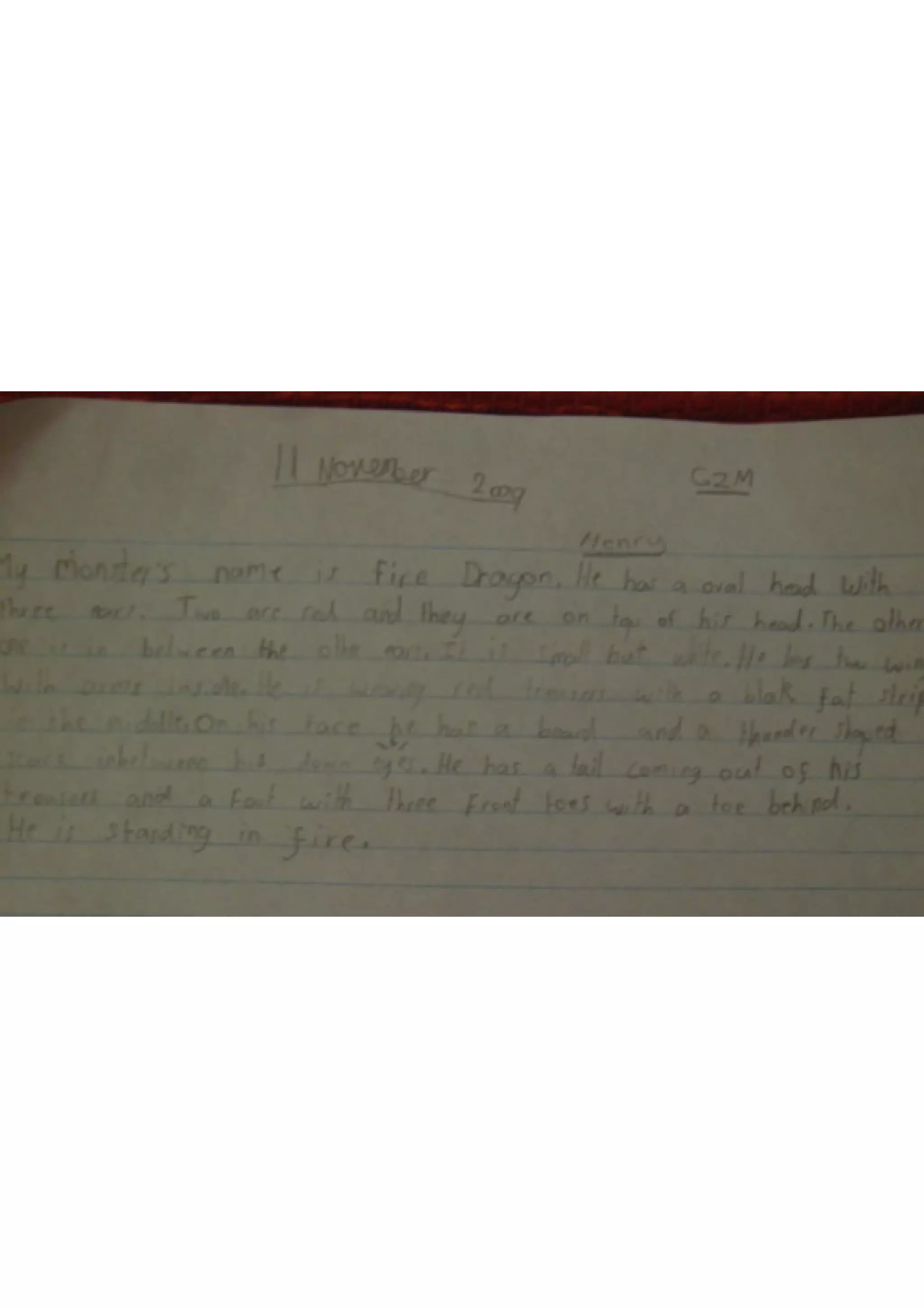 Ist G2 Monster Descriptions