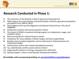 Is there a Brazilian model of development?