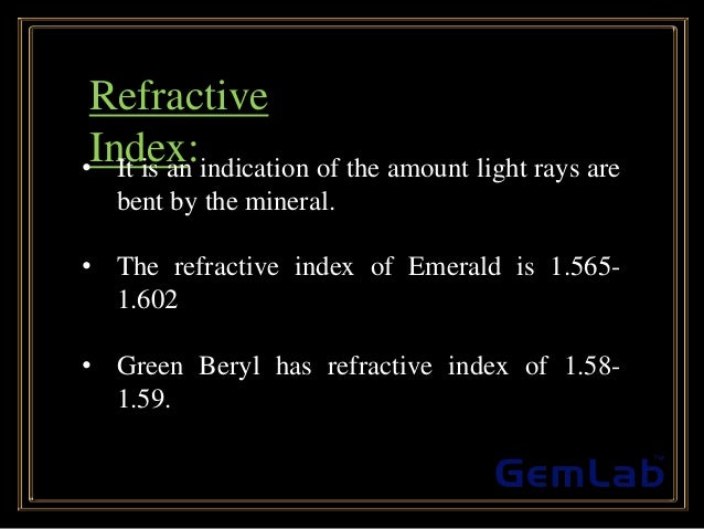 Is there a Difference between Green Beryl and Emerald?