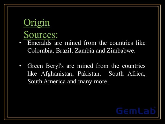 Is there a Difference between Green Beryl and Emerald?