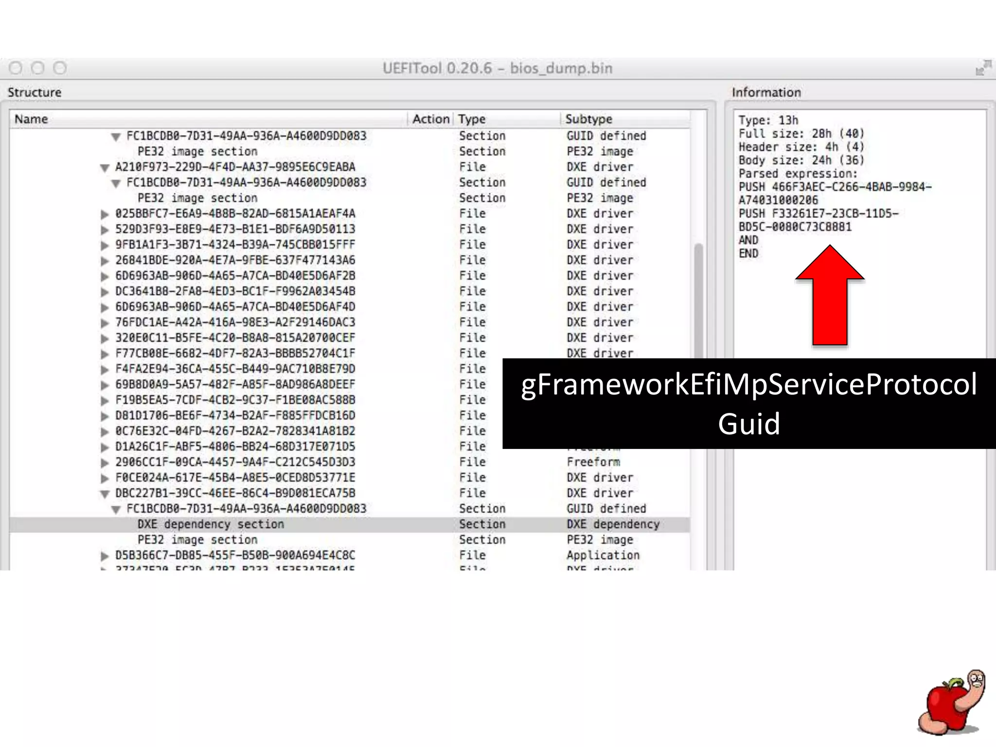 gFrameworkEfiMpServiceProtocol
Guid
 