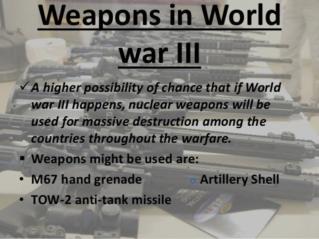 is there any chance of ww3