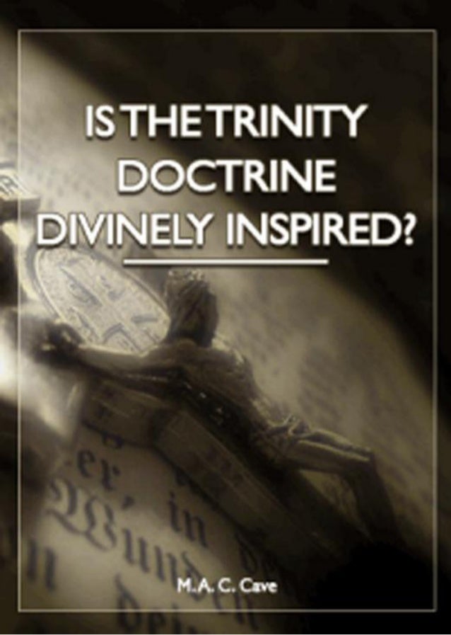 doctrine of the trinity A person who claims the doctrine of the trinity is false because the word trinity is not found in scripture is as foolish as someone who claims 3½ inches, or, say, 5¼ centimeters do not exist because his ruler only shows whole numbers. doctrine of the trinity A person who claims the doctrine of the trinity is false because the word trinity is not found in scripture is as foolish as someone who claims 3½ inches, or, say, 5¼ centimeters do not exist because his ruler only shows whole numbers.