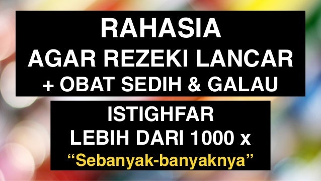 kelebihan istighfar 100 kali