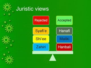 Juristic views
 