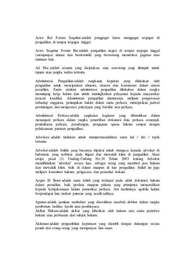 actor sequitur forum rei istilah istilah hukum actor sequitur forum rei istilah istilah hukum