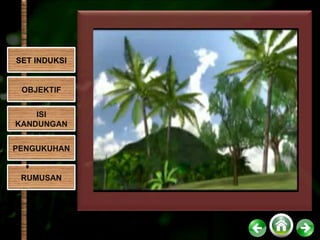 OBJEKTIF SET INDUKSI ISI KANDUNGAN PENGUKUHAN RUMUSAN 