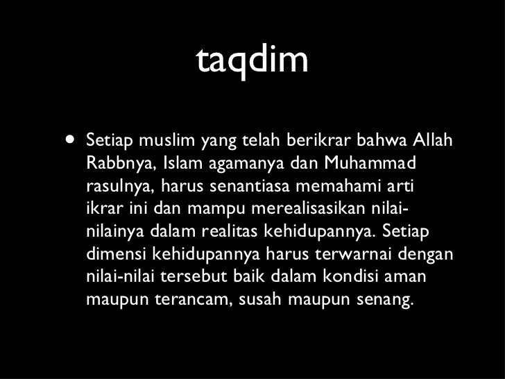 Istiqomah Sampai Akhir Hayat