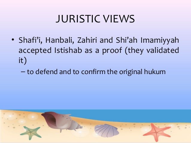 istishab Salah satu dalil itu adalah apa yang dikenal dengan al-istihsan, maslahah mursalah, dan urf makalah ini akan menguraikan tentang hakikat al-istihsan, maslahah mursalah, dan urf tersebut, bagaimana pandangan para ulama lintas madzhab tentangnya, serta beberapa hal lain yang terkait dengannya. istishab Salah satu dalil itu adalah apa yang dikenal dengan al-istihsan, maslahah mursalah, dan urf makalah ini akan menguraikan tentang hakikat al-istihsan, maslahah mursalah, dan urf tersebut, bagaimana pandangan para ulama lintas madzhab tentangnya, serta beberapa hal lain yang terkait dengannya.