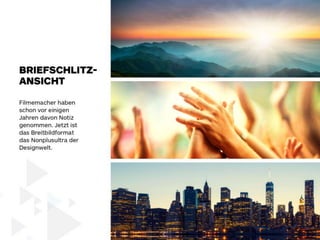 Visuelle Designtrends 2015