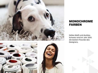 Visuelle Designtrends 2015