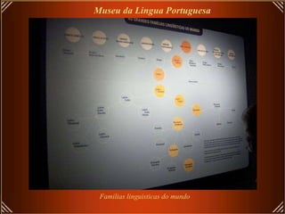 Familias linguisticas do mundo Museu da Lingua Portuguesa 