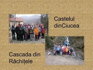 Castelul
dinCiucea
Cascada din
Răchițele
 
