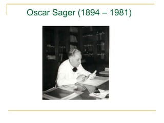 Oscar Sager (1894 – 1981) 