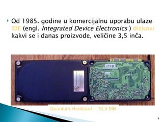 Hardcard Istorija hard diska - Aleksa Zdravković - Nebojša Lazarević | PPT