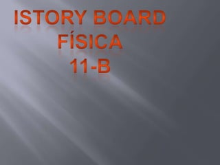 Istory board física11-B 