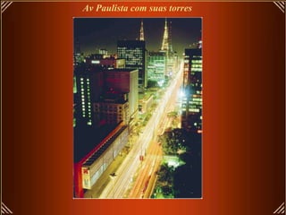 Av Paulista com suas torres 