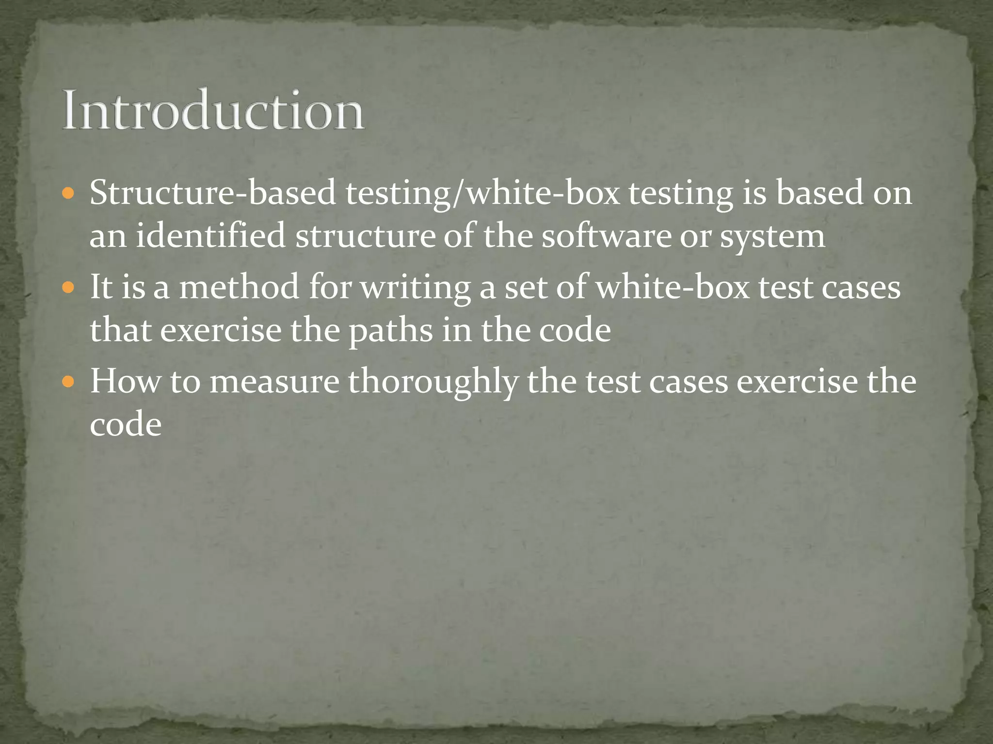 Test design techniques: Structured and Experienced-based techniques | PPTX