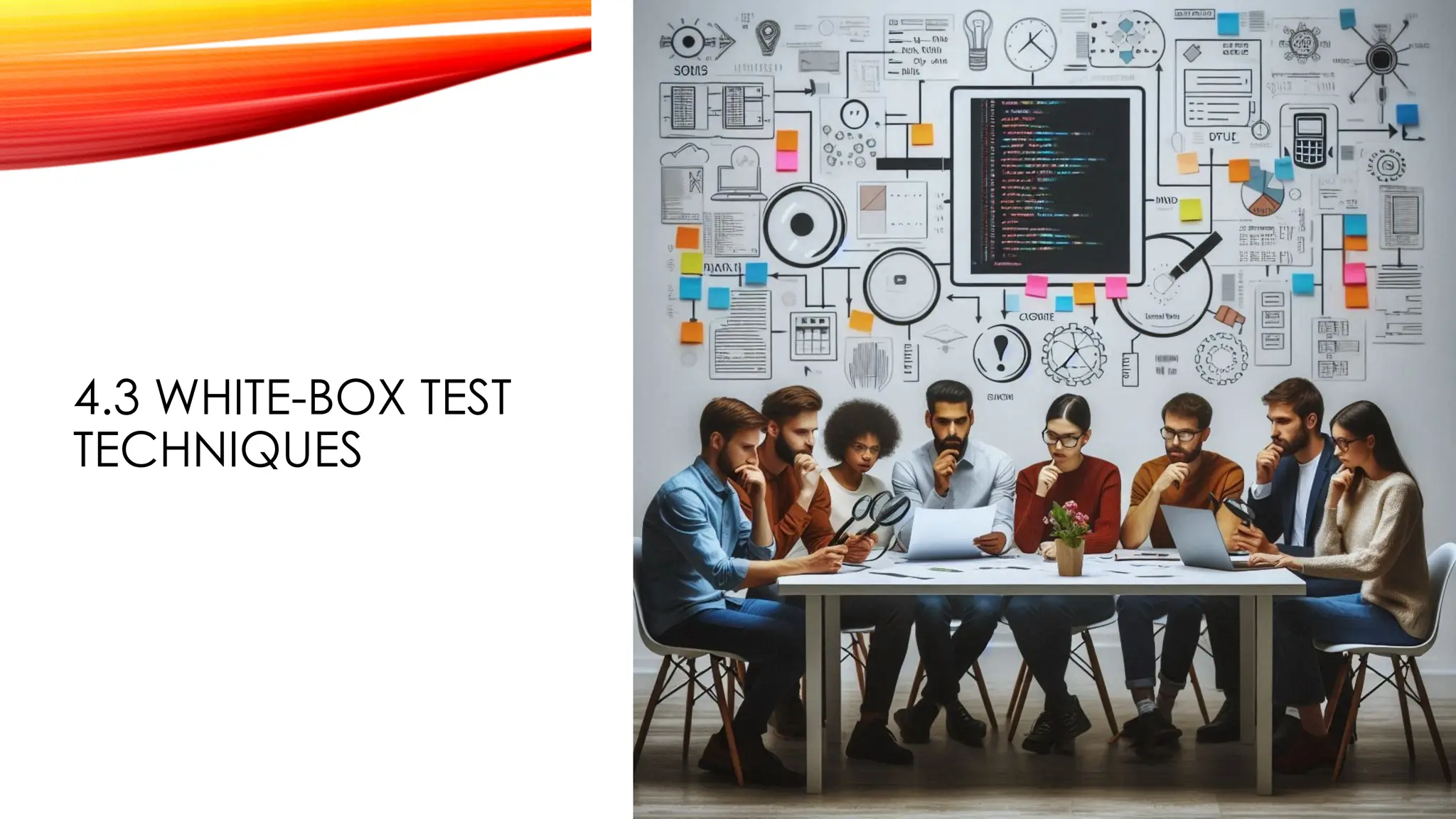 4.3 WHITE-BOX TEST
TECHNIQUES
 