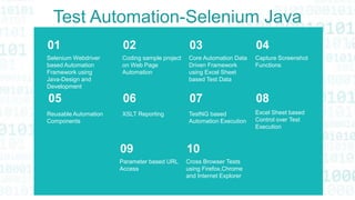Istqb foundation-and-selenium-java-automation-testing course | PPTX