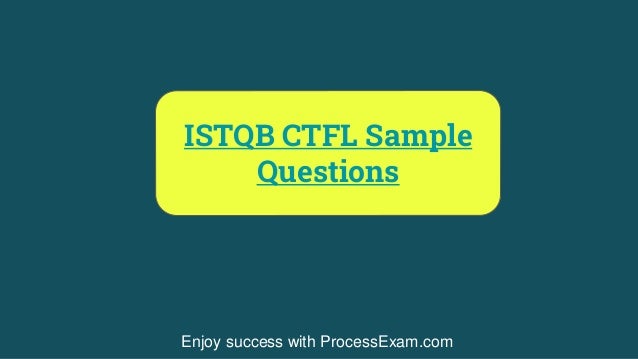 ISTQB-CTFL PDF Testsoftware