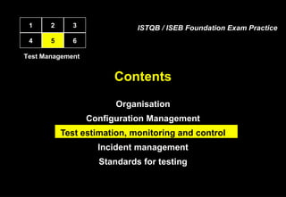 Iseb Tests.pdf ISTQB / ISEB Foundation Exam Practice - 5 | PPT
