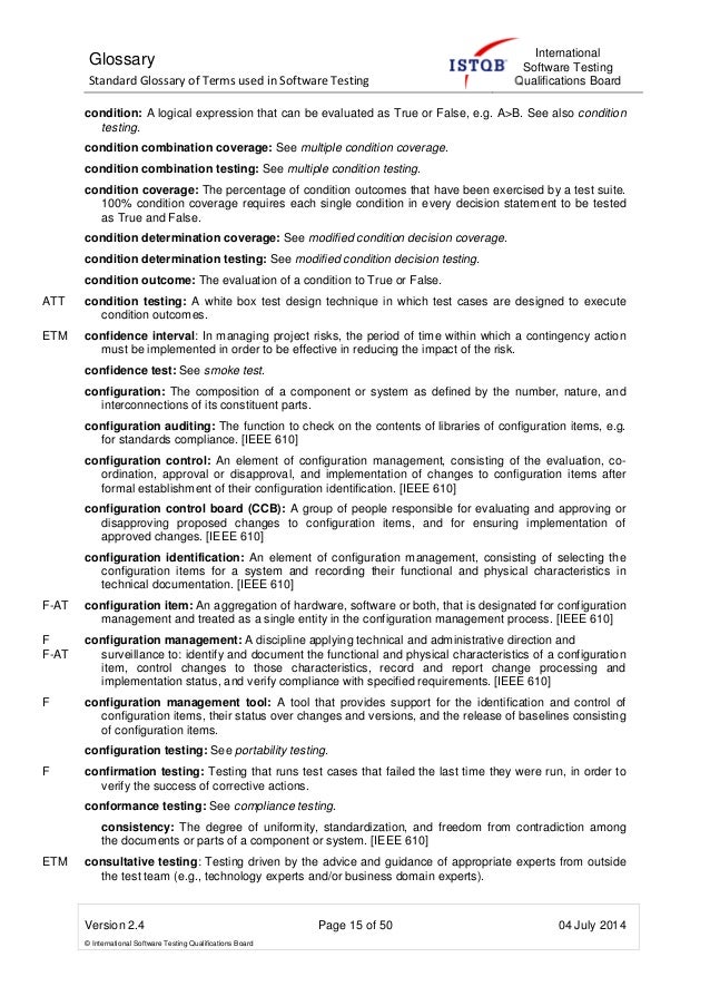 Istqb Glossary
