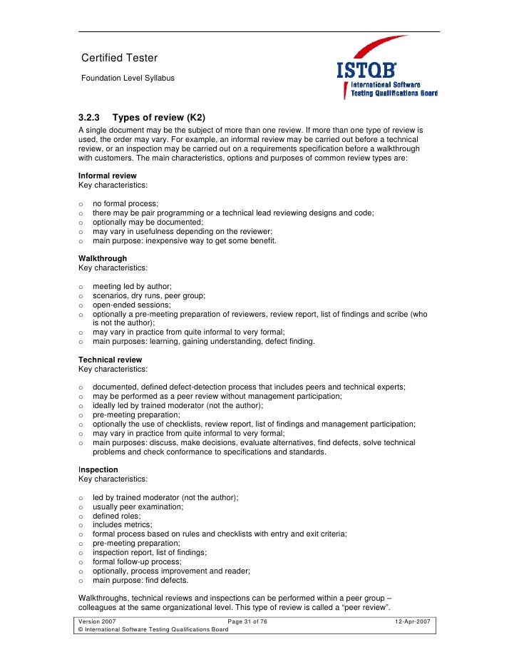 CTFL-UT Simulationsfragen