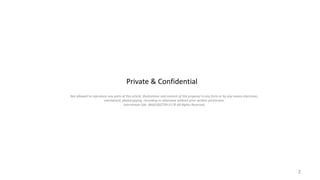 2
Not allowed to reproduce any parts of this article, illustrations and content of this proposal in any form or by any means electronic,
mechanical, photocopying, recording or otherwise without prior written permission.
Interstream Sdn. Bhd(1002739-D ) © All Rights Reserved.
Private & Confidential
 