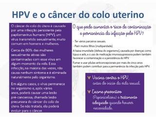 HPV e o câncer do colo uterino
 