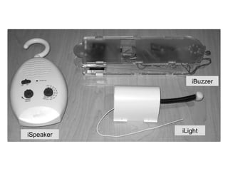 iSpeaker
iLight
iBuzzer
 