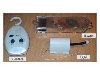 iSpeaker
iLight
iBuzzer
 