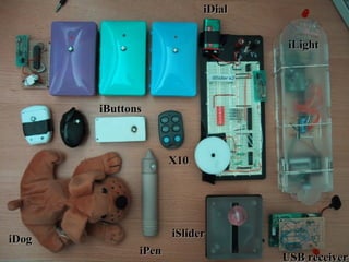 iButtonsiButtons
X10X10
iPeniPen
iDogiDog
iLightiLight
iSlideriSlider
USB receiverUSB receiver
iDialiDial
 