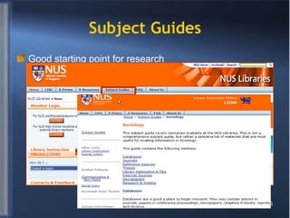 FSA1201 Library tutorial
