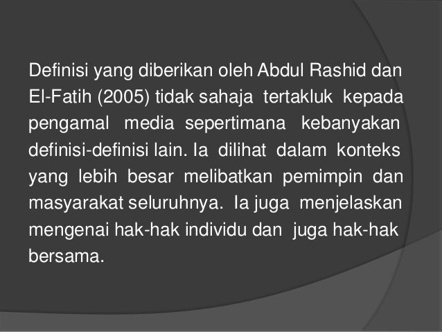 Isu Isu Dan Cabaran Kepemimpin Dan Etika Dalam Komunikasi