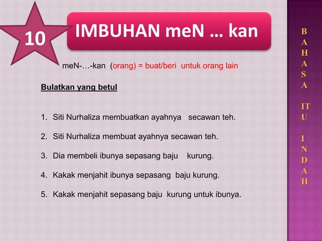 Isu isu kesalahan umum tatabahasa melayu(used on) | PPT