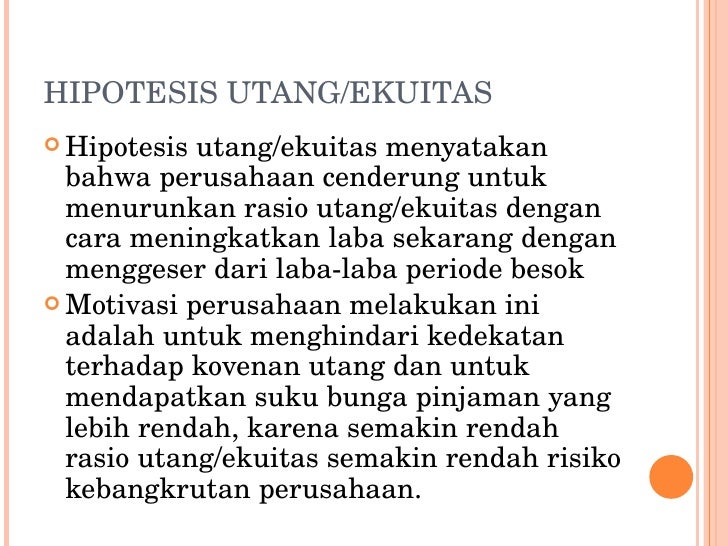Isu isu penelitian akuntansi keuangan dan pasar modal