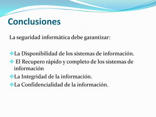 El grupo H-IDS (Sistema de detección de intrusiones en el host), que garantiza la seguridad en el host. Técnicas de Ataque