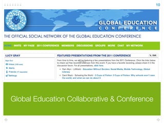 Global Education Collaborative & Conference
10
Text
 