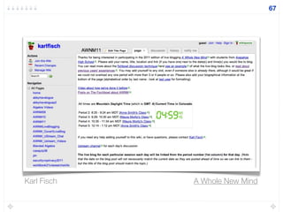 A Whole New MindKarl Fisch
67
 