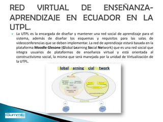 OCW en UniversidadesOpenCourseWare (OCW) es un ejemplo de las iniciativas que desde el 2001 han emergido para promover el acceso libre y sin restricciones al conocimiento. Desde el 2009, la Universidad Técnica Particular de Loja, Ecuador, (UTPL) ha instalado una oficina de OCW y se ha unido al consorcio OCWC y a Universia. La red de universidades iberoamericanas, Universia, desde el principio se ha comprometido con estos objetivos, y de acuerdo con universidades españolas promueve el consorcio OCWUniversia al que UTPL pertenece.La UTPL ha decidido establecer su sitio OpenCourseWare, http://ocw.utpl.edu.ec así como su iniciativa OpenUTPLwww.utpl.edu.ec/openutpl; la cual ofrece cursos actualmente para las carreras de: Economía  