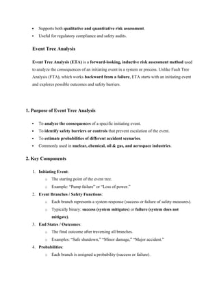 Eta Risk Analysis Method IS UNIT 5 NOTES (. Industrial safety .).docx