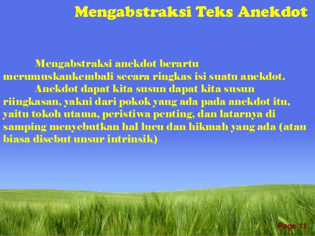 Isu publik anekdot