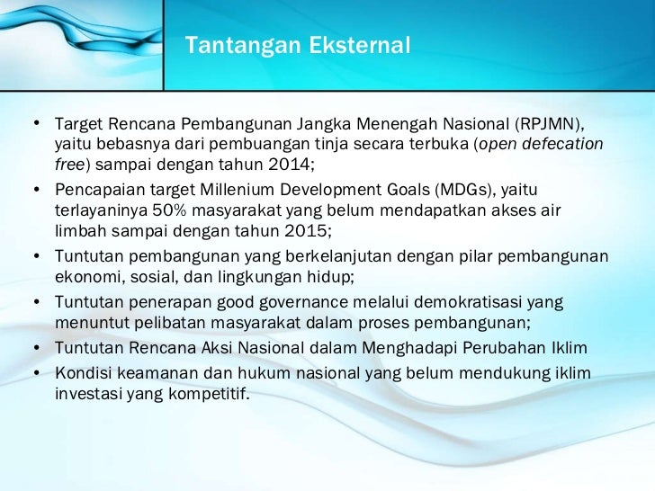 Isu strategis permasalahan dan tantangan pengembangan Isu strategis permasalahan dan tantangan pengembangan