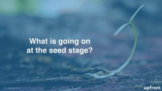 What is going on
at the seed stage?
!
12 Image Credit: Pexels
 